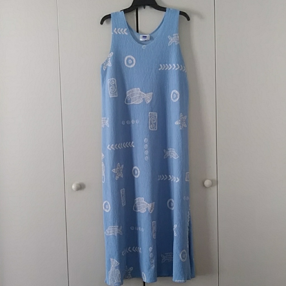 Sleeveless Dress / Size 2X MADE IN AMERICA